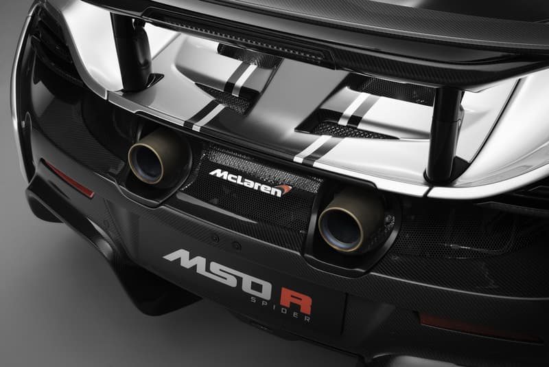 McLaren MSO Matching R Coupe Spider Visual Carbon Fiber Components Surrey England Liquid Silver Hypercar Supercar Customs