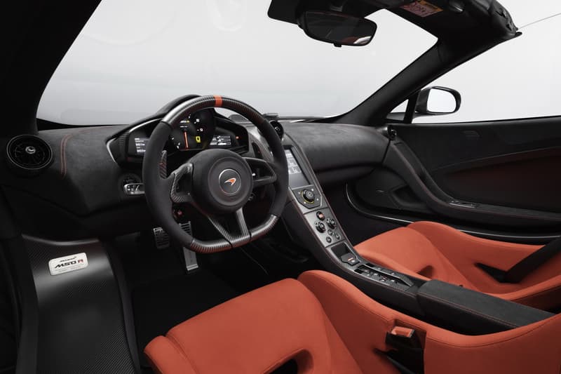McLaren MSO Matching R Coupe Spider Visual Carbon Fiber Components Surrey England Liquid Silver Hypercar Supercar Customs