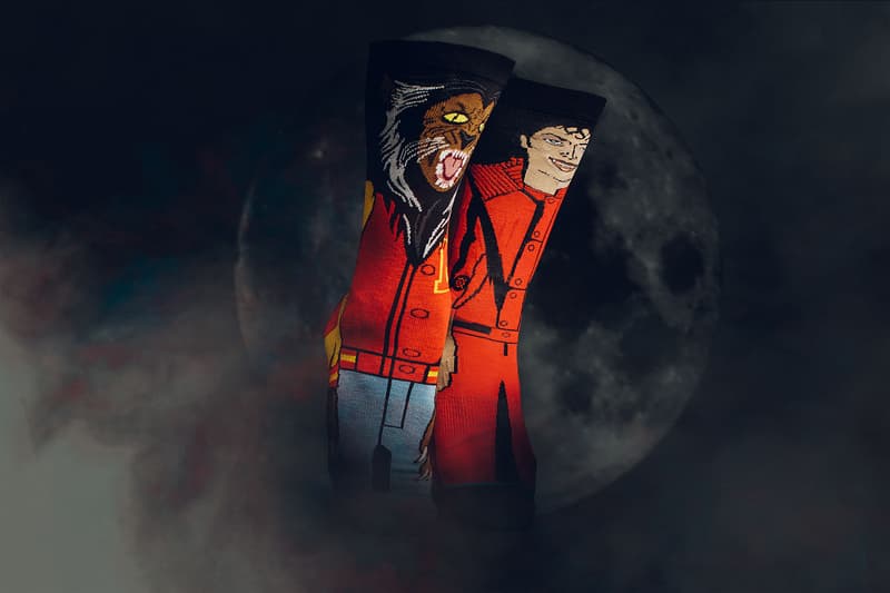 Michael Jackson Thriller Stance Socks Halloween 2017 October Release Date Info werewolf wolf zombie dead red leather jacket