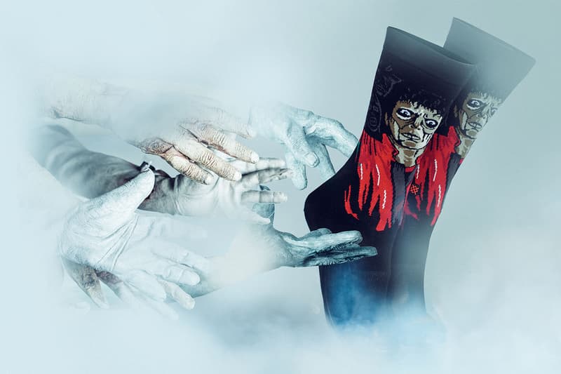 Michael Jackson Thriller Stance Socks Halloween 2017 October Release Date Info werewolf wolf zombie dead red leather jacket