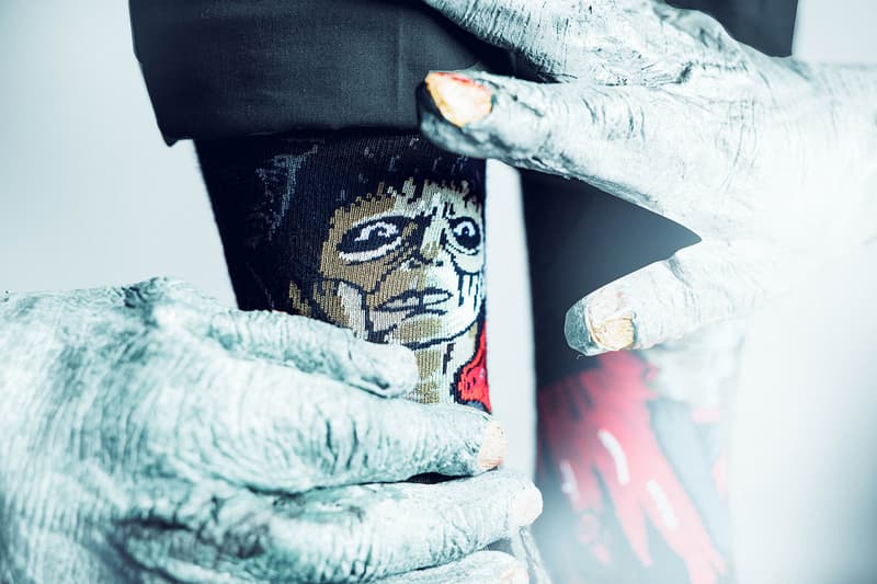 Michael Jackson Thriller Stance Socks Halloween 2017 October Release Date Info werewolf wolf zombie dead red leather jacket