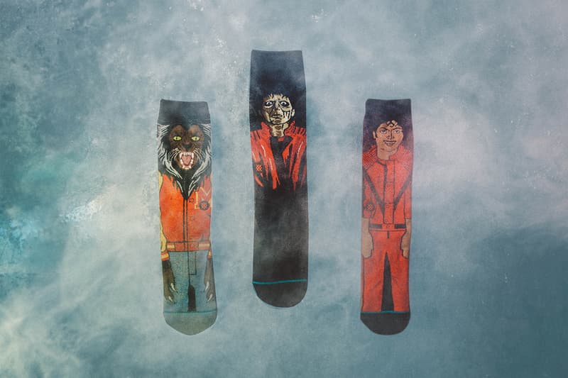 Michael Jackson Thriller Stance Socks Halloween 2017 October Release Date Info werewolf wolf zombie dead red leather jacket