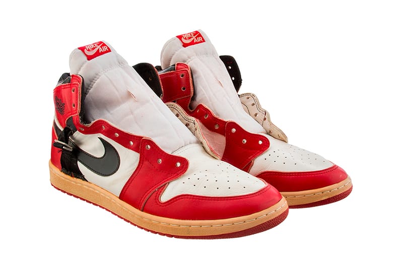 This Rare Modified AJ 1 Worn by Michael Jordan After a Foot Injury Is Now up for Auction