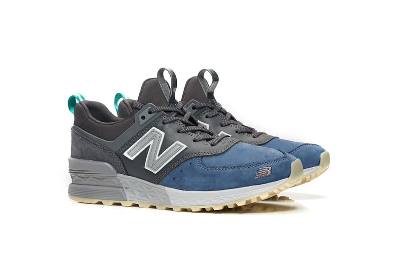 mita sneakers New Balance 574 Black Blue White