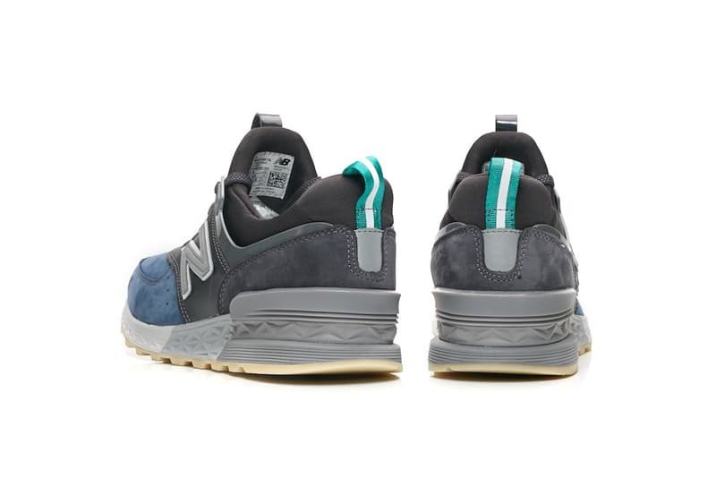 mita sneakers New Balance 574 Black Blue White
