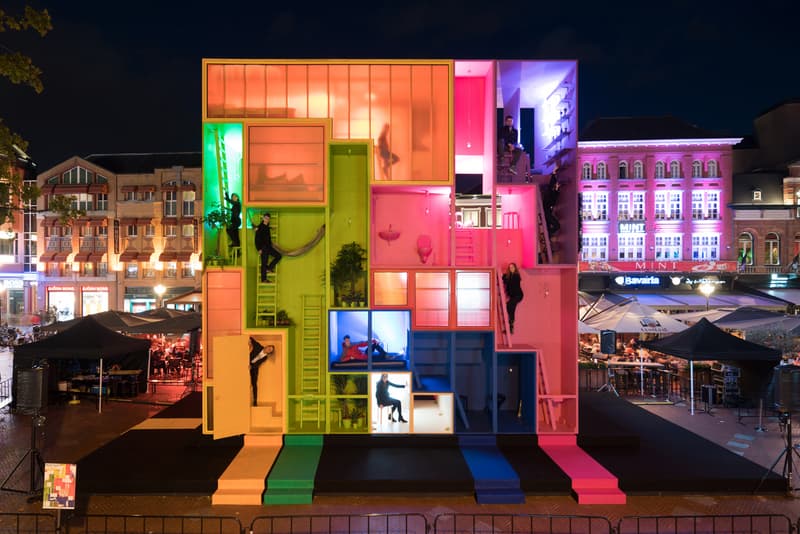 MVRDV Wego Colorful Tetris Hotel Dutch Design Week 2017