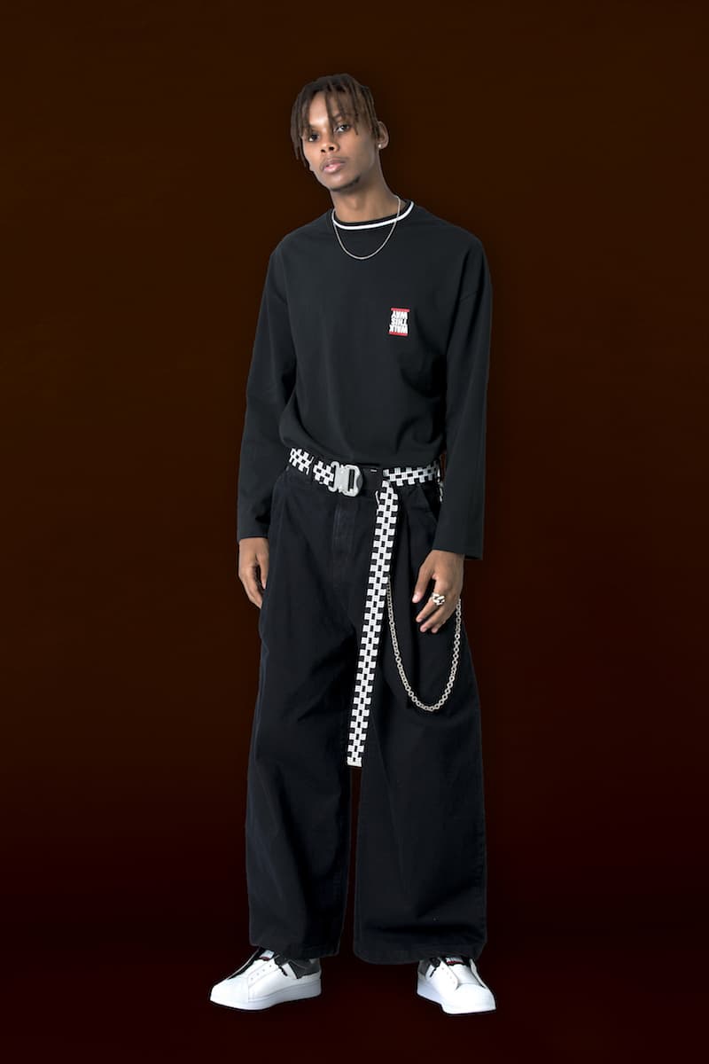MYNE Mihara Yasuhiro Spring Summer 2018 Collection Lookbook streetwear clothing levi's fila jnco jeans