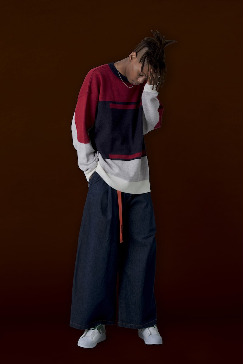 MYNE Mihara Yasuhiro Spring Summer 2018 Collection Lookbook streetwear clothing levi's fila jnco jeans