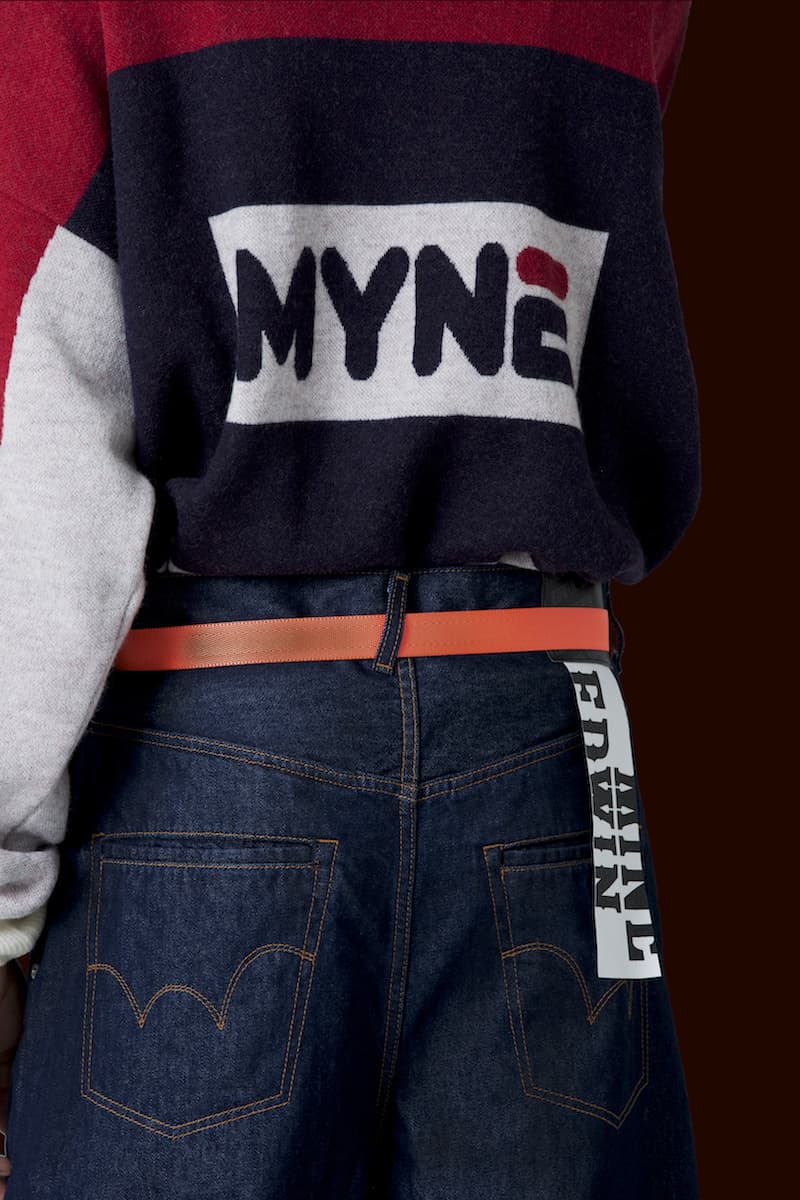 MYNE Mihara Yasuhiro Spring Summer 2018 Collection Lookbook streetwear clothing levi's fila jnco jeans