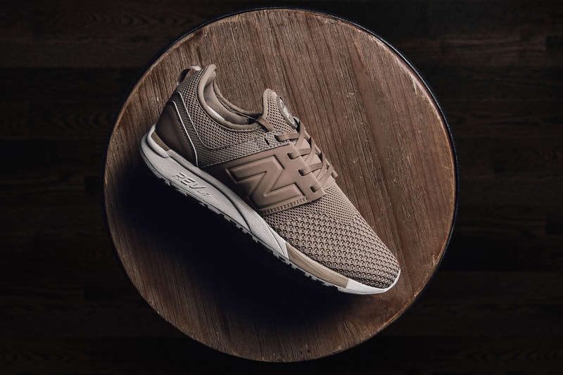 New Balance 247 Winter Knit Taupe Black Runner Fall Winter 2017