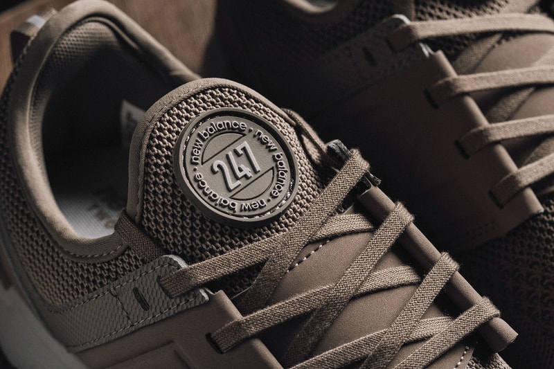 New Balance 247 Winter Knit Taupe Black Runner Fall Winter 2017