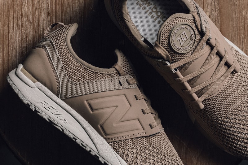 New Balance 247 Winter Knit Taupe Black Runner Fall Winter 2017