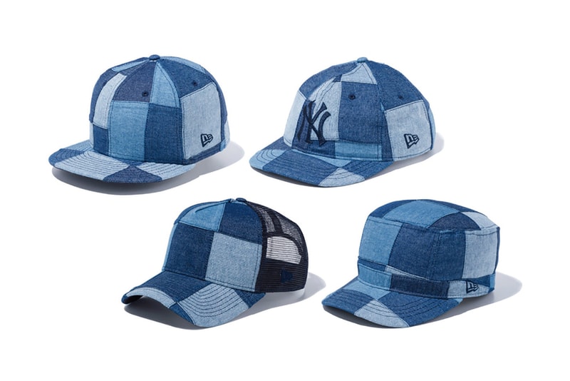 New Era Fall Winter 2017 Patchwork Denim Collection New York Yankees Los Angeles Dodgers
