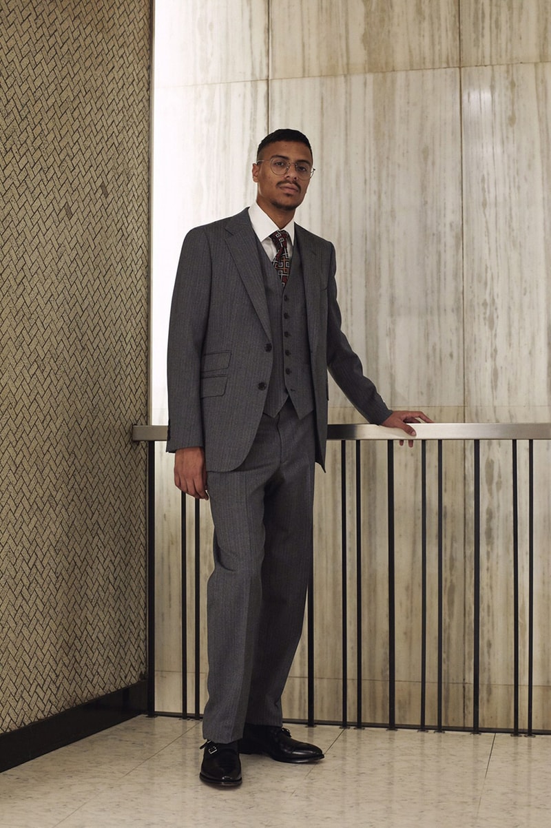 NIGOLD® by UNITED ARROWS 2017 Fall Winter Collection suits menswear ties button up down shirts three piece jacket blazer