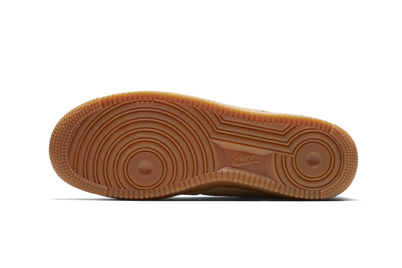 Nike Air Force 1 Low Mushroom Tan Suede Fall Winter 2017
