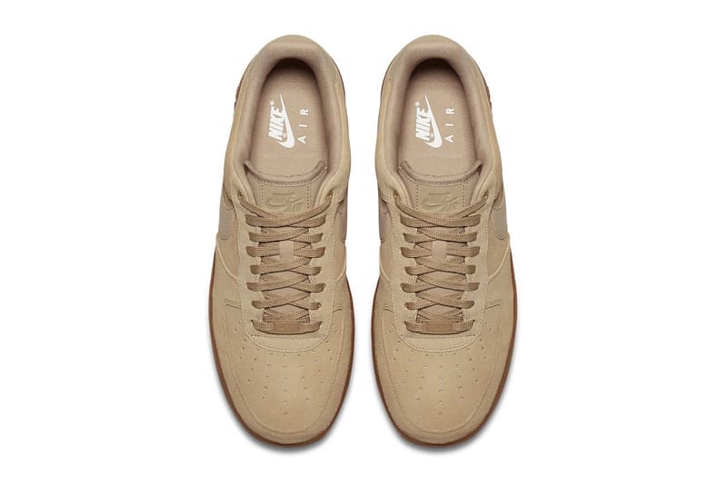 Nike Air Force 1 Low Mushroom Tan Suede Fall Winter 2017