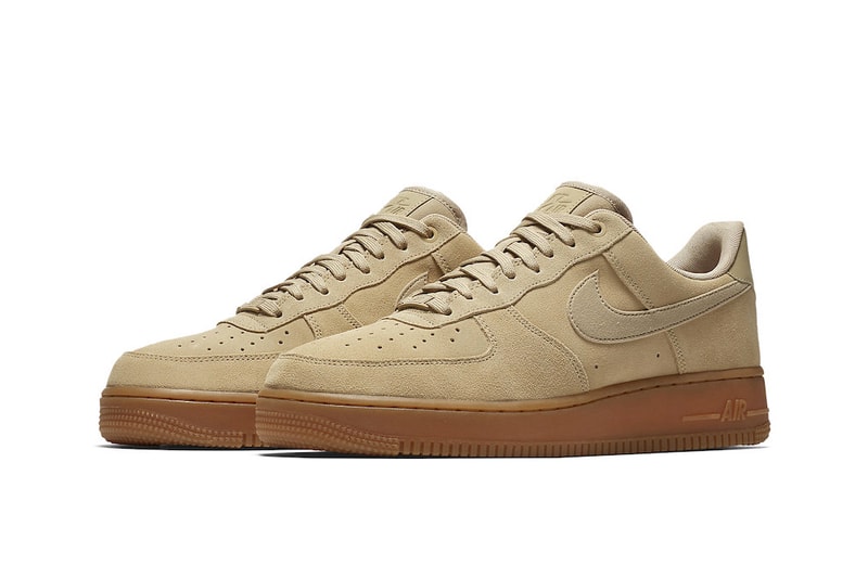 Nike Air Force 1 Low Mushroom Tan Suede Fall Winter 2017