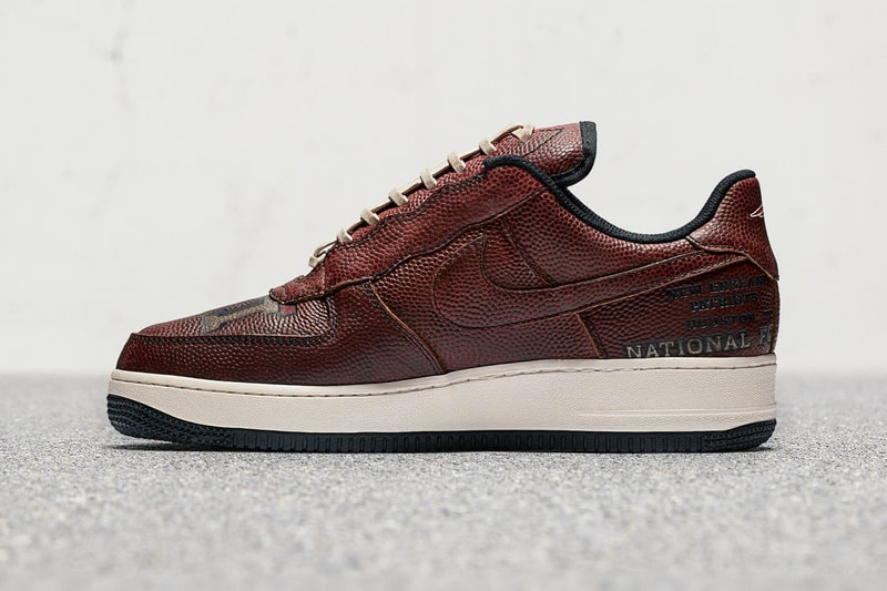 Nike Air Force 1 Low New England Patriots Super Bowl 51 Atlanta Falcons Comeback Footwear Special Edition Release Date Info Drops October 22 Gillette Stadium October 20 21 Auction