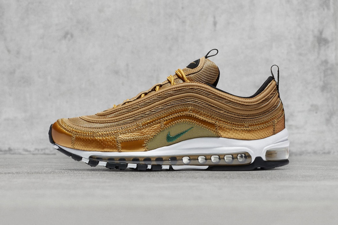 Nike Air Max 97 CR7 Cristiano Ronaldo Gold 2017 October 23 Release Date Info Sneakers Shoes Footwear Real Madrid Portugal