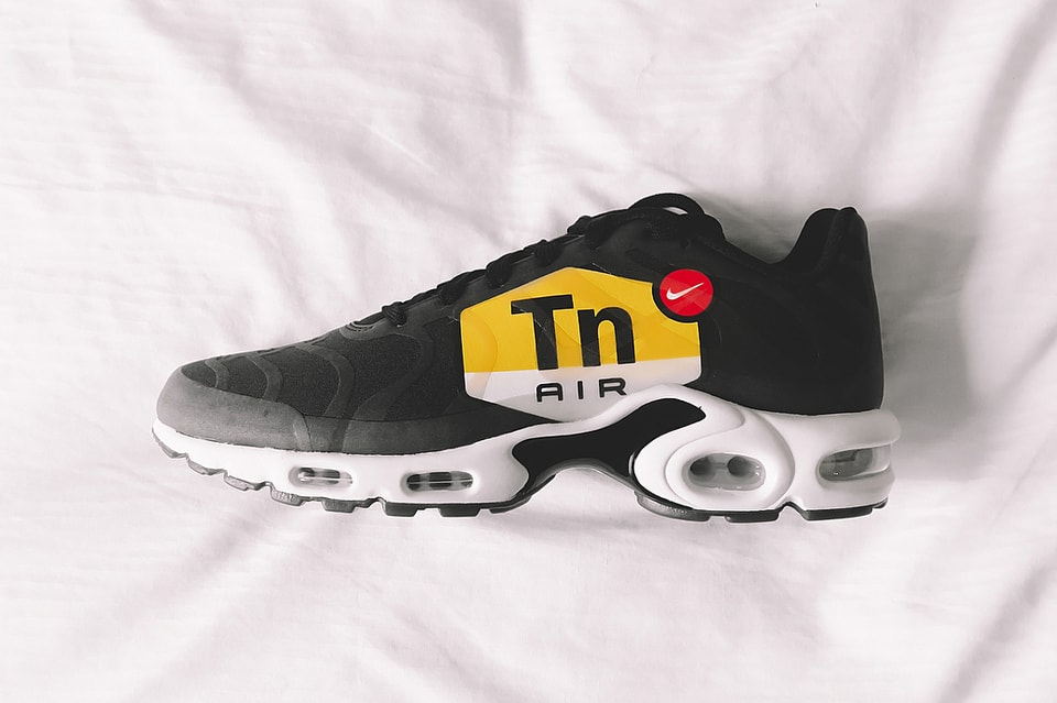 Nike Air Max Plus With Oversized Tn Logo | Hypebeast
