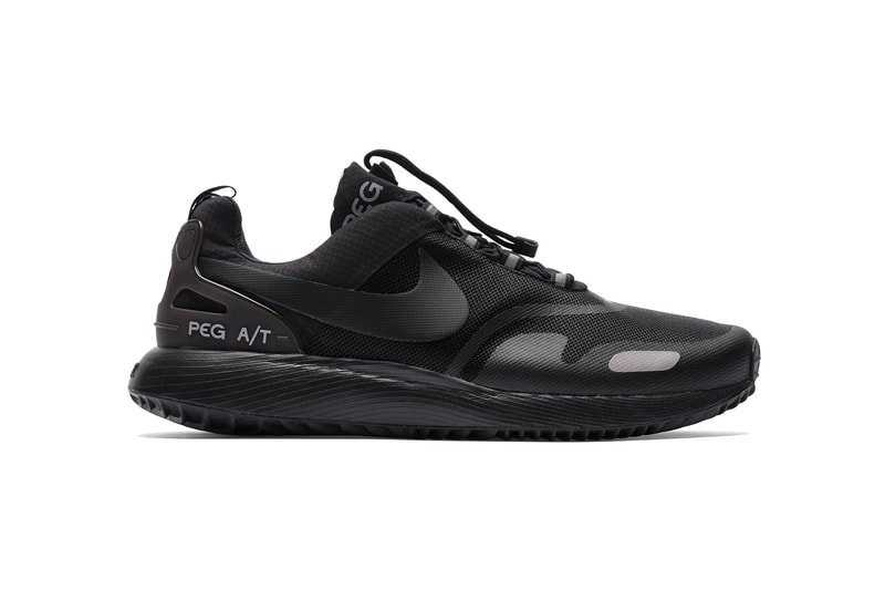 Nike Air Pegasus AT Winter Port Wine Triple Black 2017 October Fall Release Date Info Sneakers Shoes Footwear Bows Arrows Berkeley