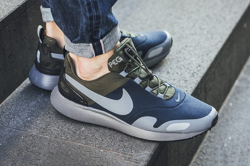 Nike Air Pegasus Trainer A/T Cargo Khaki Armory Navy Cool Grey Fall Winter 2017