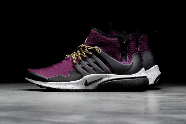 Nike's Air Presto Mid Utility Arrives in A "Bordeaux" Colorway