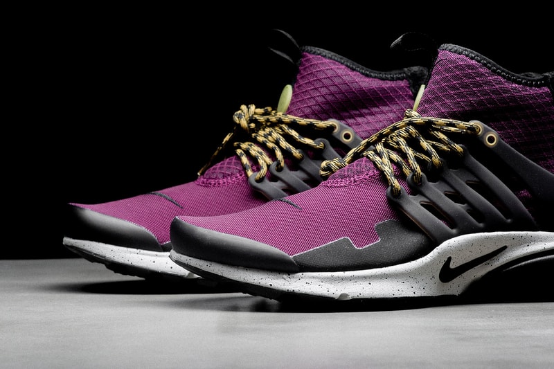 Nike Air Presto Mid Utility Bordeaux Fall Winter 2017