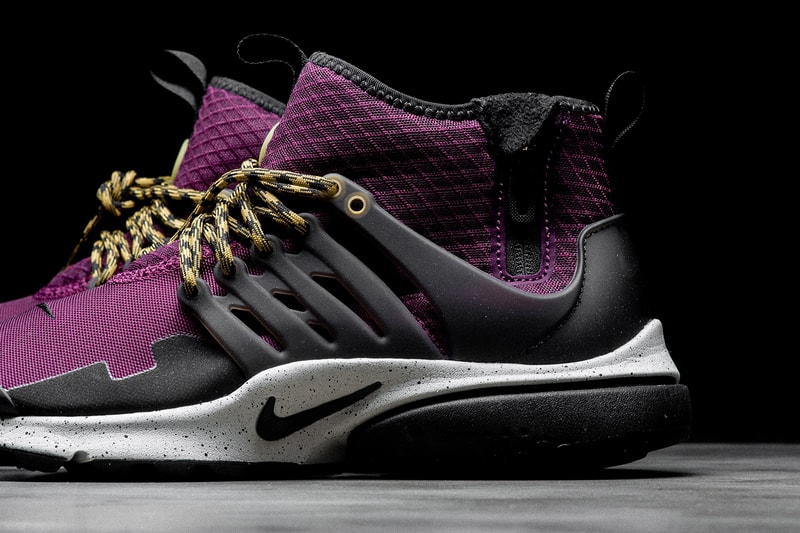 Nike Air Presto Mid Utility Bordeaux Fall Winter 2017