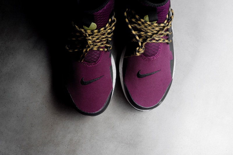 Nike Air Presto Mid Utility Bordeaux Fall Winter 2017