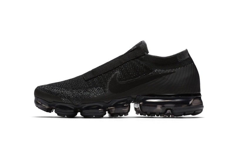Nike Air Vapormax Laceless 2017 December 1 Release Date Black White Sneakers Shoes Footwear