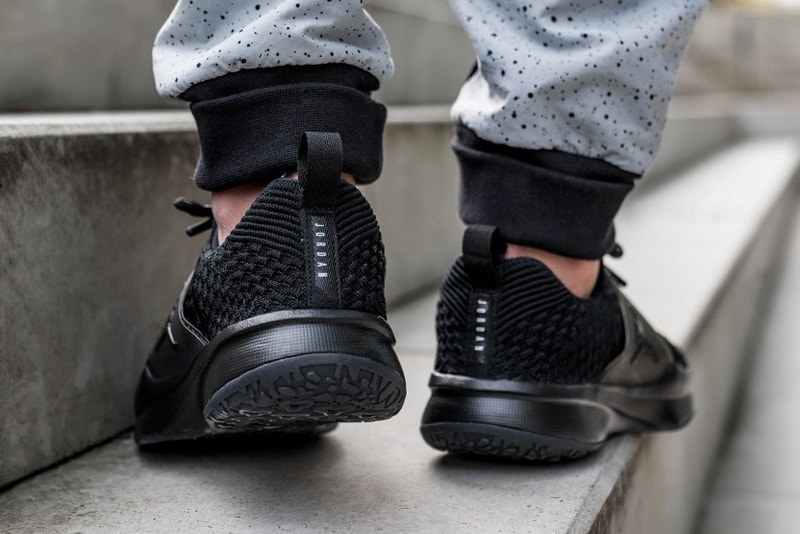 Jordan Brand Trainer 2 Flyknit Triple Black Colorway