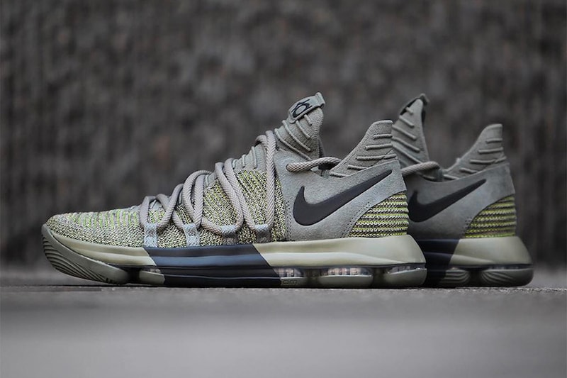 Nike KD 10 Dark Stucco Kevin Durant Fall Winter 2017