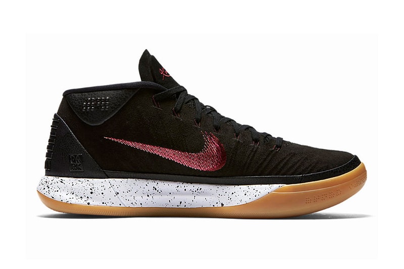 Nike Kobe A.D Mid  Black Suede Red