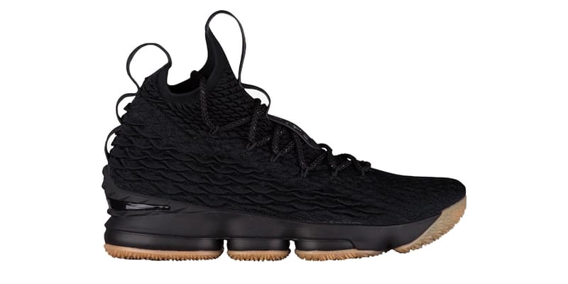 lebron 15 black and red