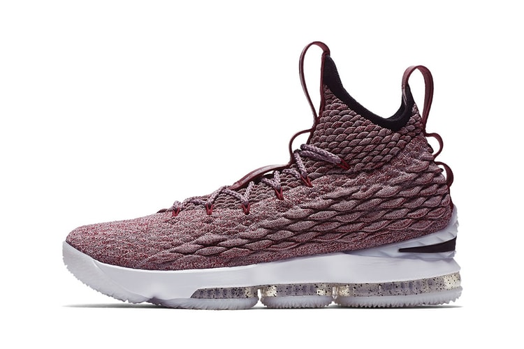 The Nike LeBron 15 Surfaces in a Subtle Red Color Scheme