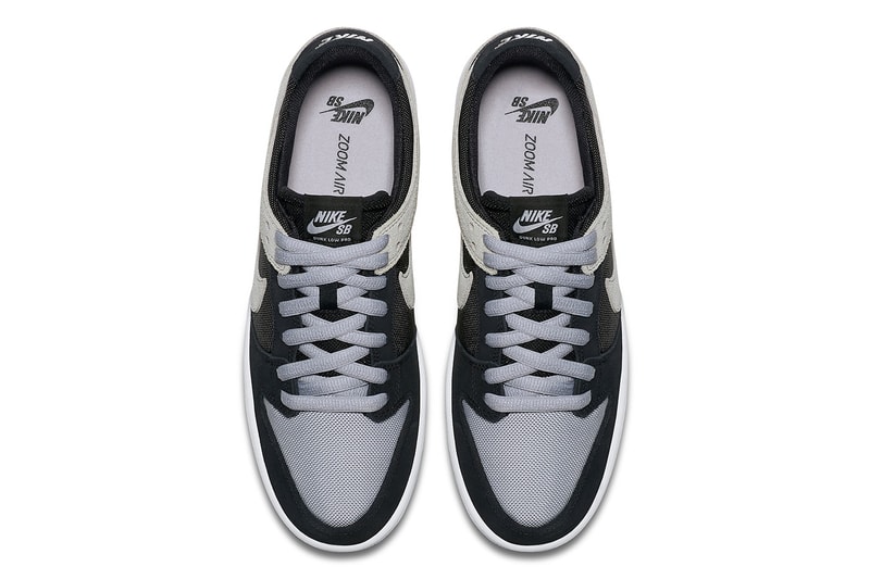 Nike SB Skateboarding Dunk Low Grey White Black Neutral Tones Shades Colors