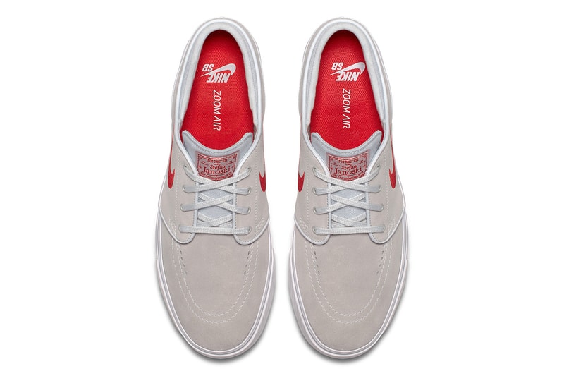 Nike SB Stefan Janoski Beige Light Brown Red Suede
