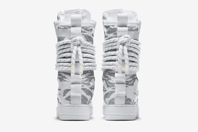 Nike SF-AF1 High Winter Camo Footwear Sneakers Shoes Closer Look Release Date Info Drops