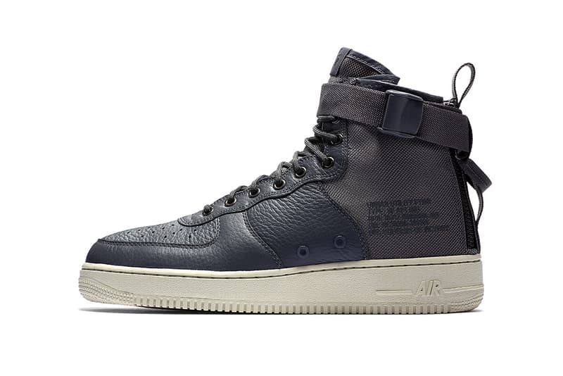 Nike SF AF1 Mid Dark Grey 2017 October Fall Release Date Info Sneakers Shoes Footwear