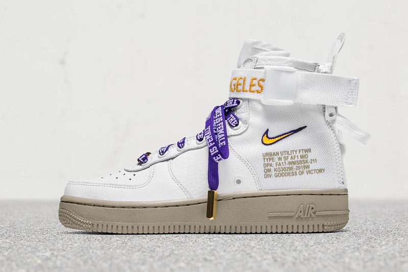 Nike SF AF1 Mid Los Angeles 2017 October 12 Release Date Info Sneakers Shoes Footwear
