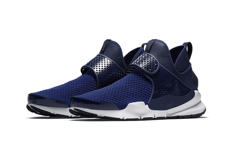 Nike Sock Dart Mid SE Navy White Black Footwear Release Info Drops Date