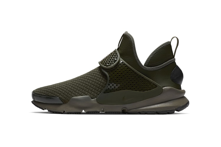 Your First Look at the Nike Sock Dart Mid SE in Olive