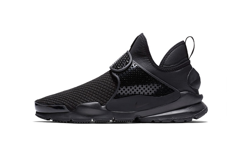 Nike Sock Dart Mid Triple Black 2017 October Fall Release Date Info Sneakers Shoes Footwear
