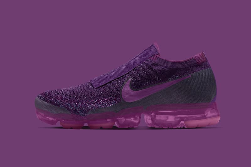 Nike VaporMax Laceless NIKEiD 2017 October December Flyknit europe european exclusive red teal purple blue royal violet