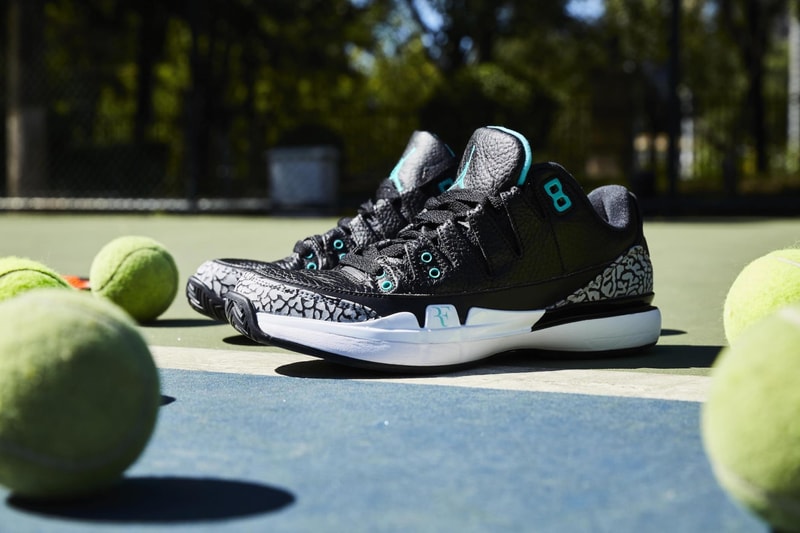 Nike Zoom Vapor Tour AJ3 atmos Elephant Nike SNKRS Roger Federer Footwear Trainer Tennis