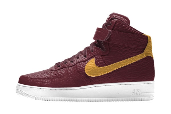 NikeiD Air Force 1  Customizable  NBA Team Logos Chicago Bulls Raptor Golden State Warriors