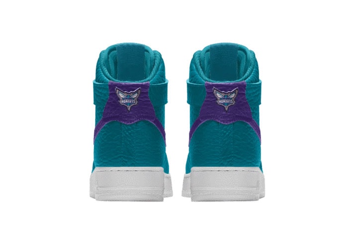 NikeiD Air Force 1  Customizable  NBA Team Logos Chicago Bulls Raptor Golden State Warriors