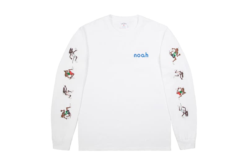 Noah Fall Winter 2017 Rat Race LS T Shirt Long Sleeve Tee 2017 October Release Date Info Dover Street Market London