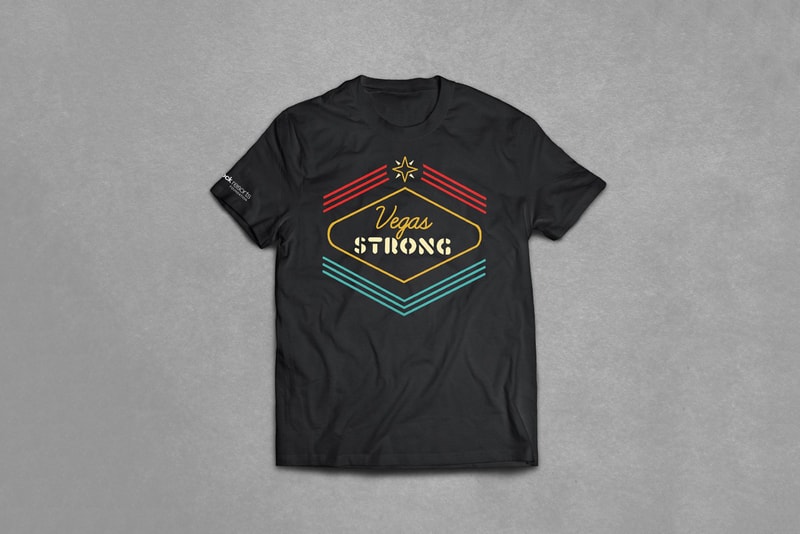 OBEY Shepard Fairey Vegas Strong Fashion Apparel Clothing Las Vegas Shooting